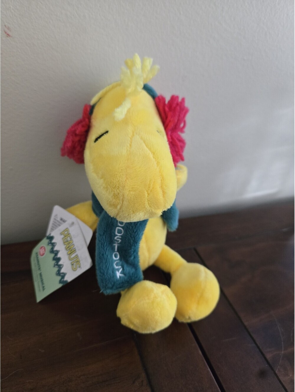 Peanuts Charlie Brown Christmas "Woodstock" "Wish You A Merry Christmas" Plush